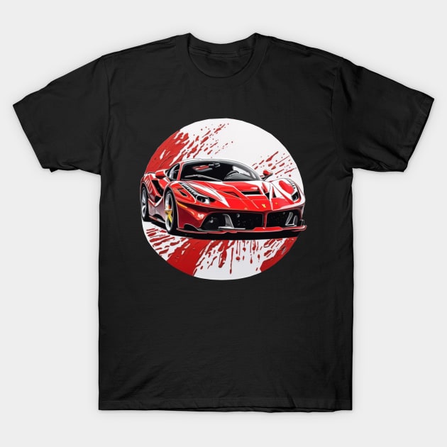 Ferrari la Ferrari design T-Shirt by Auto-apparel